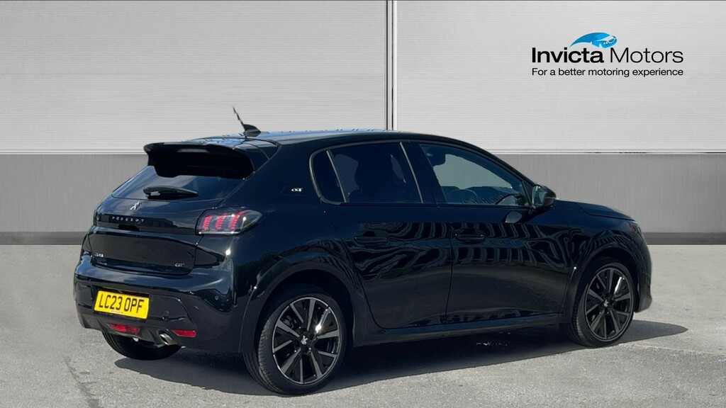 Peugeot 208 Gt Black #3