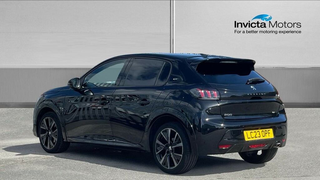 Peugeot 208 Gt Black #5