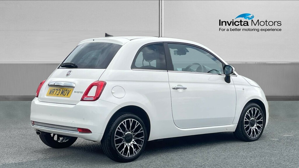 Fiat 500 Top WR73MOV White #3
