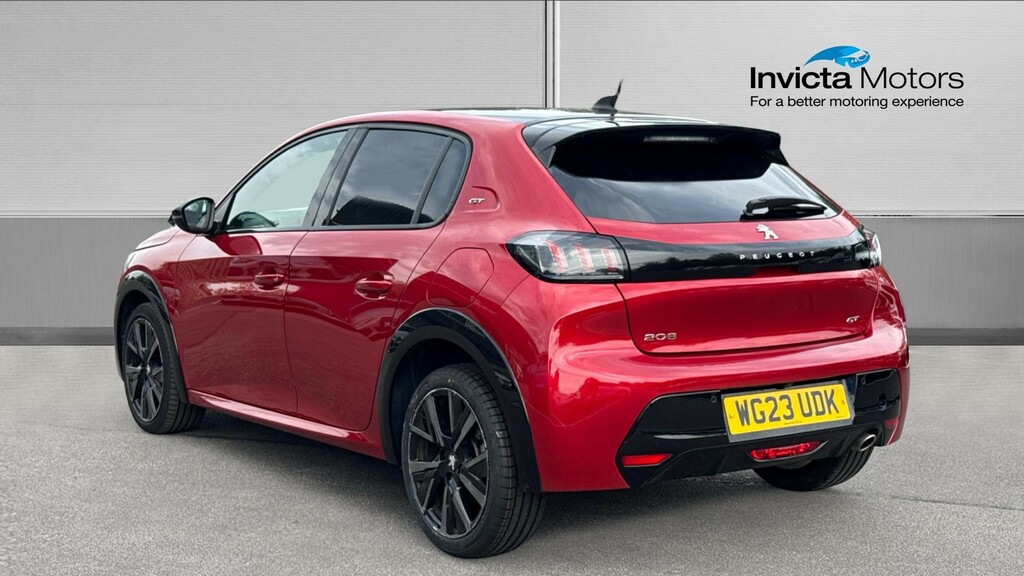Peugeot 208 Gt Red #5