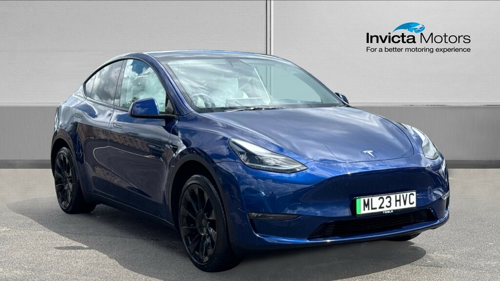 Tesla Model Y Long Range Awd Blue