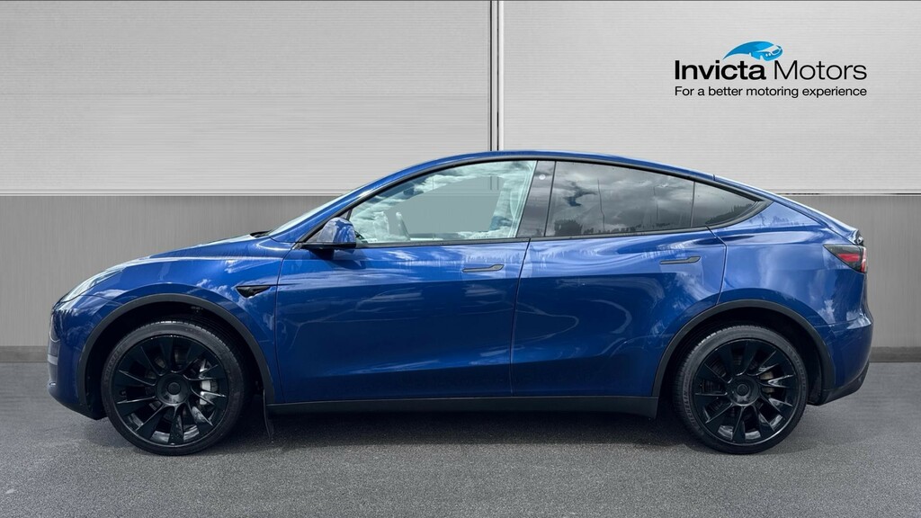 Tesla Model Y Long Range Awd Blue #6
