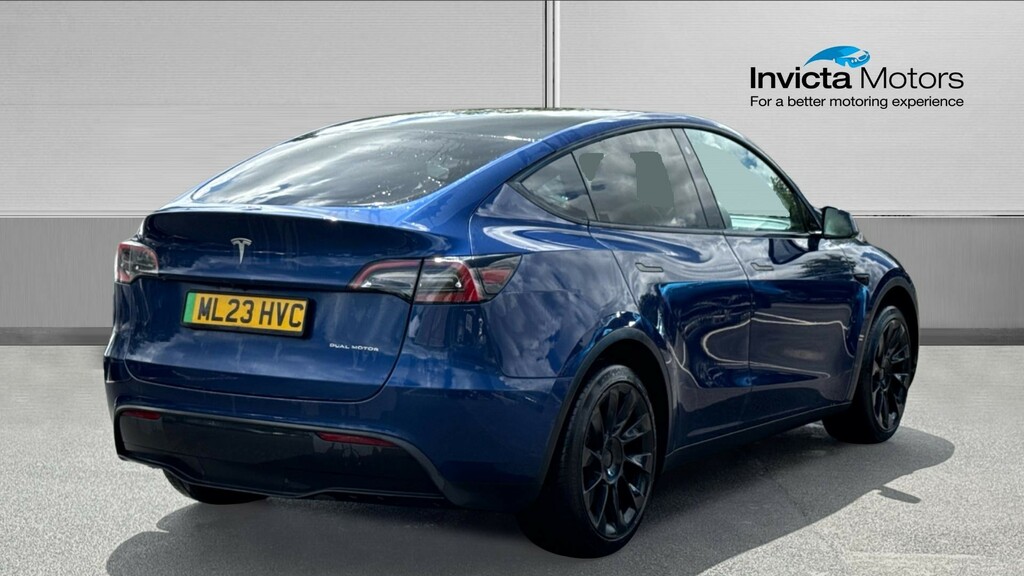 Tesla Model Y Long Range Awd Blue #3