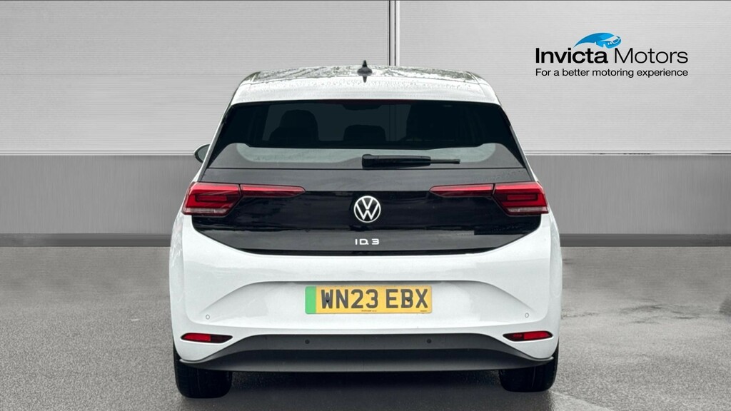 Volkswagen ID.3 Hatchback White #4