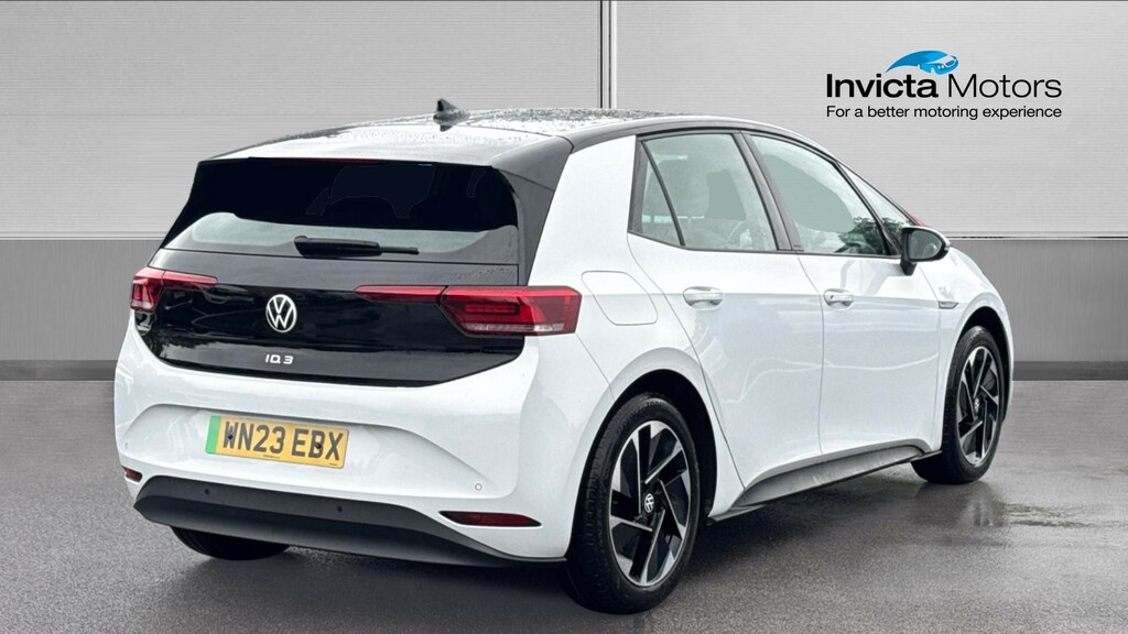 Volkswagen ID.3 Hatchback White #3