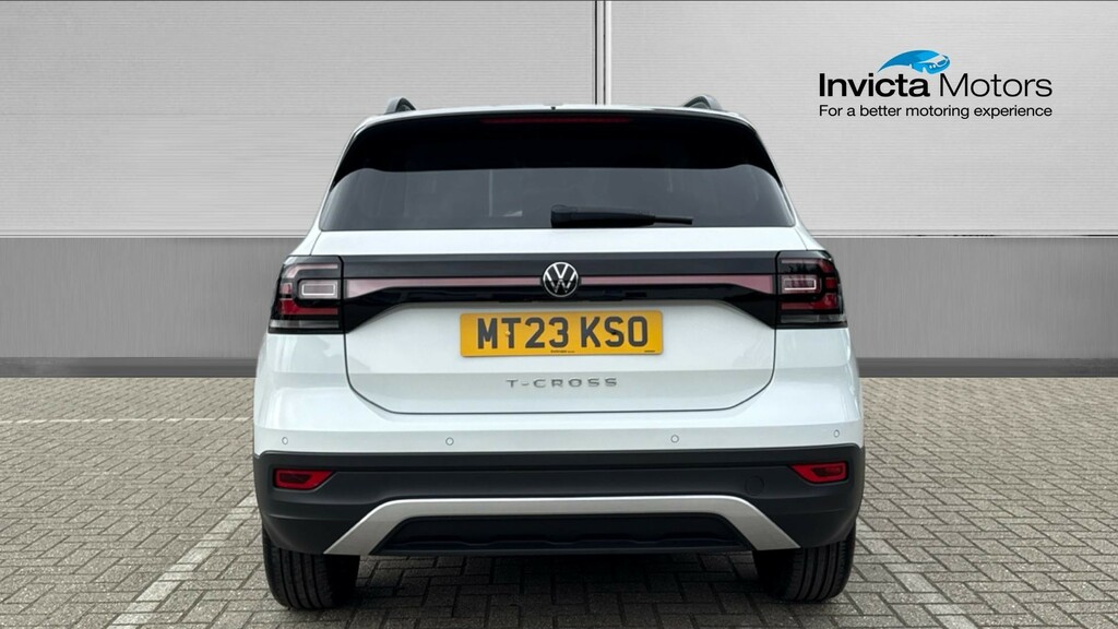 Volkswagen T-Cross Black Edition MT23KSO White #4