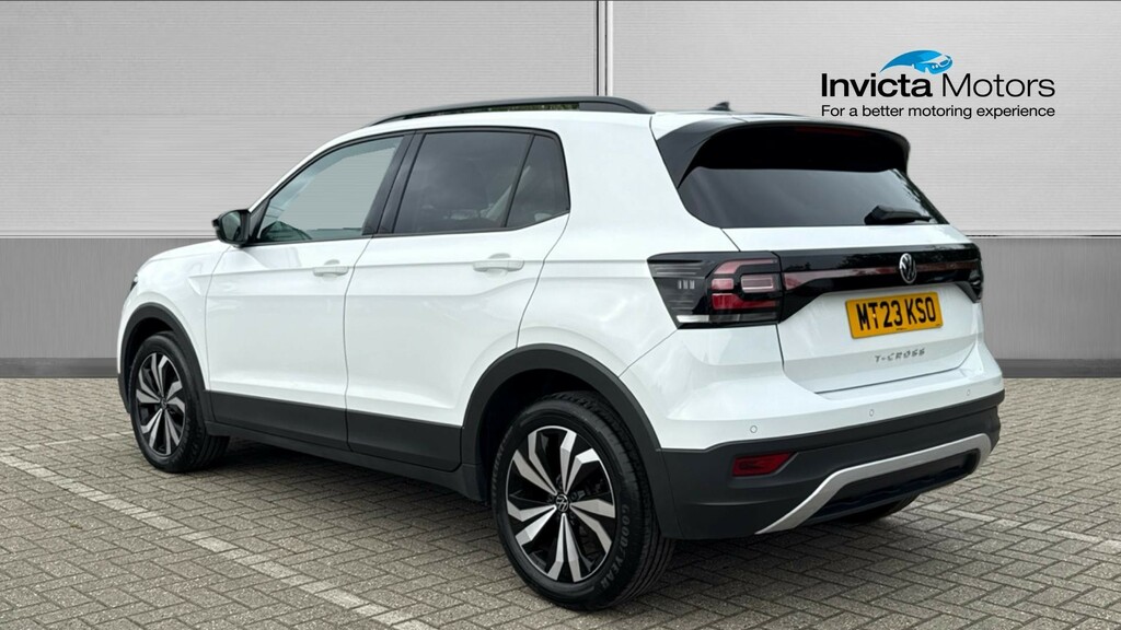 Volkswagen T-Cross Black Edition MT23KSO White #5