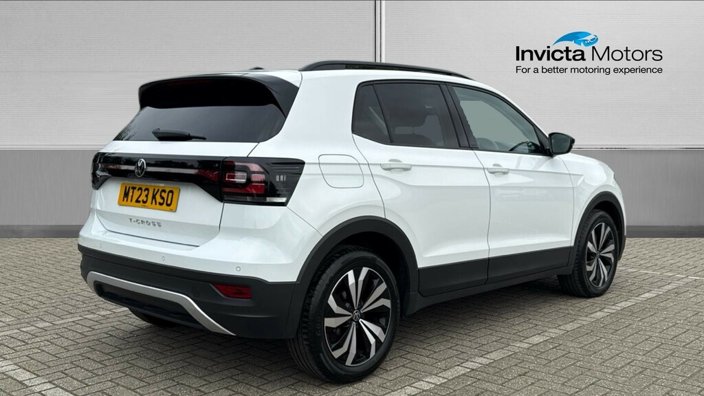 Volkswagen T-Cross Black Edition MT23KSO White #3