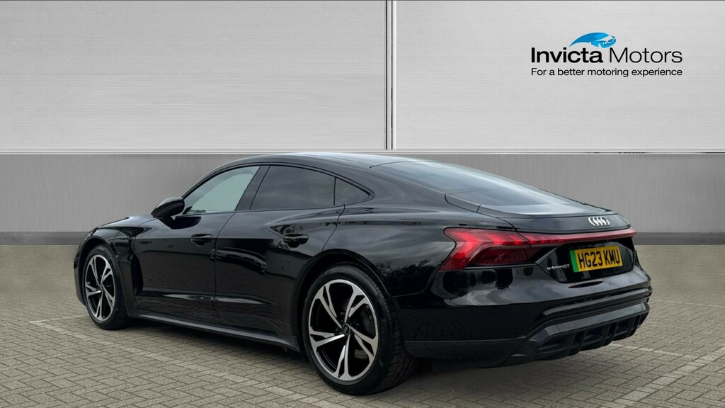 Audi E Tron GT Quattro Black #5