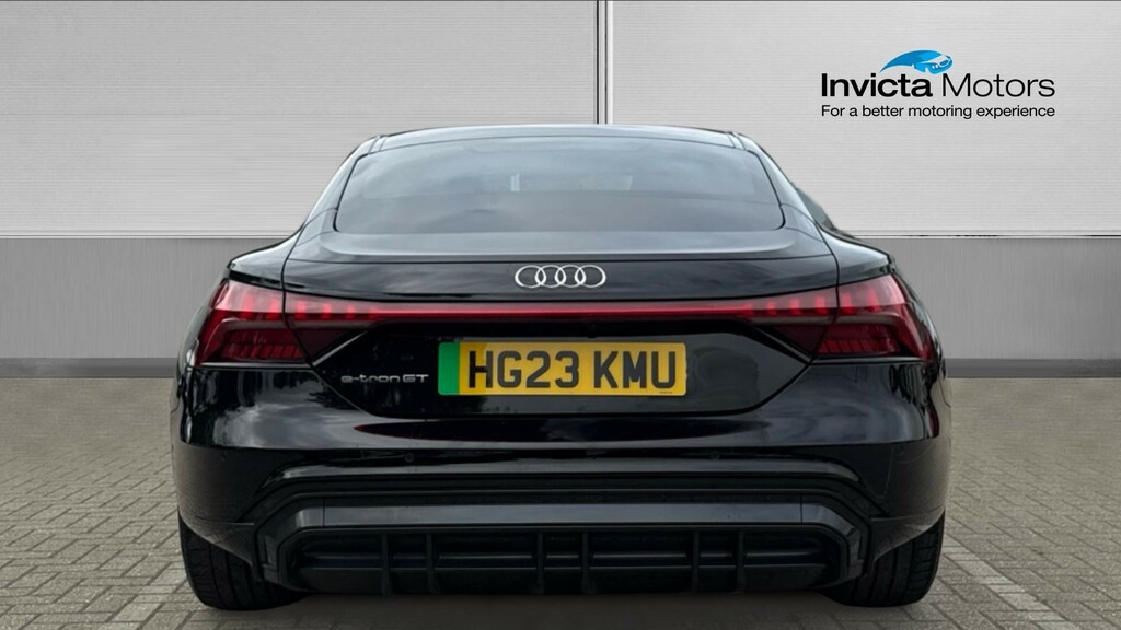 Audi E Tron GT Quattro Black #4