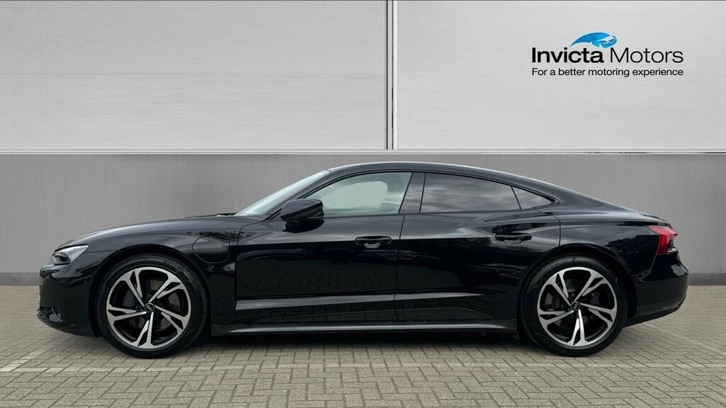 Audi E Tron GT Quattro Black #6