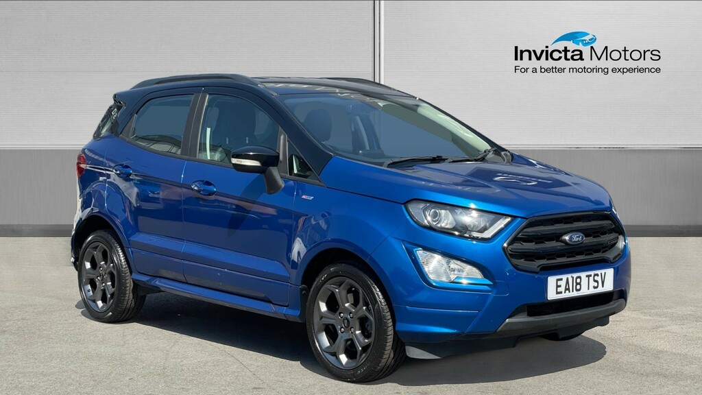 Ford Ecosport St-line Blue