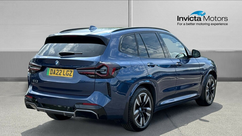 BMW iX3 M Sport Blue #3