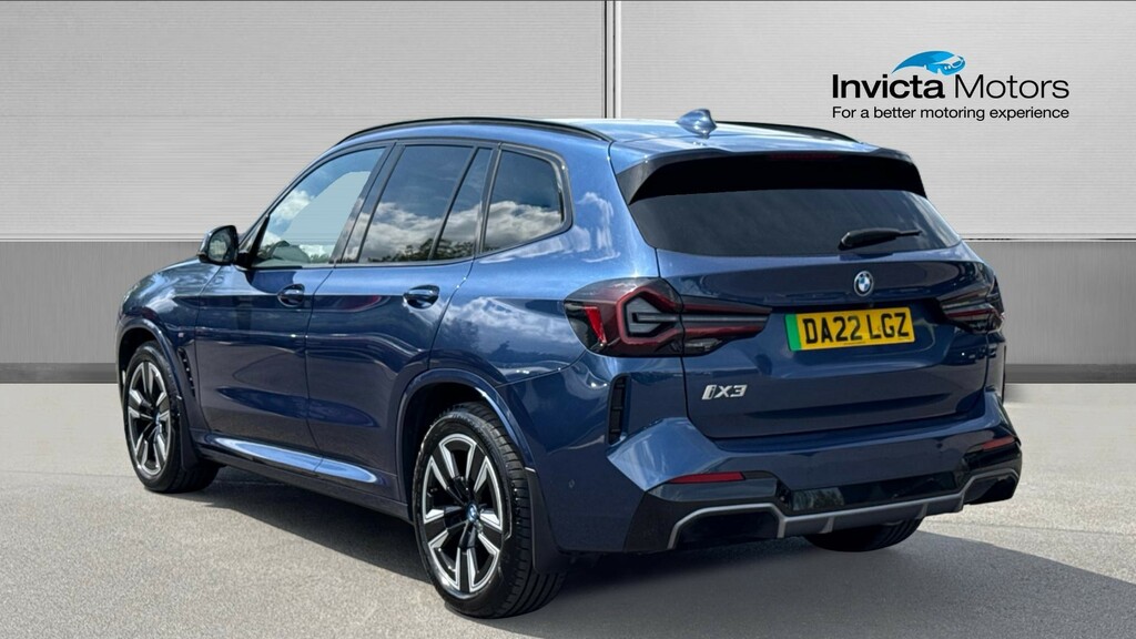 BMW iX3 M Sport Blue #5