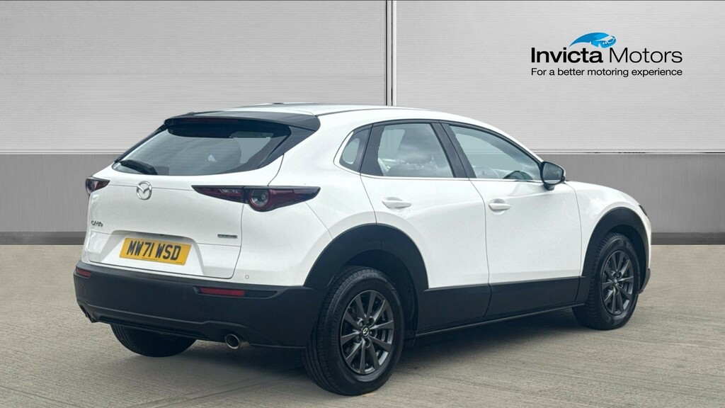 Mazda CX-30 Se-l Lux White #3