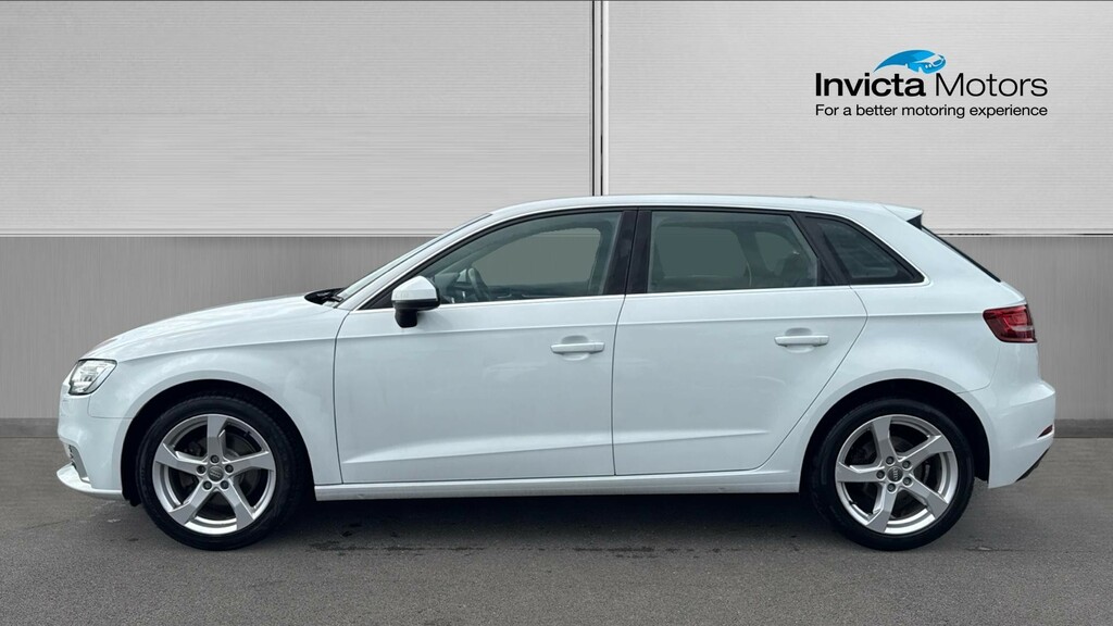 Audi A3 Sport White #6