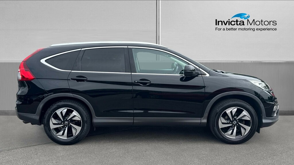 Honda Cr-V Ex Black #2