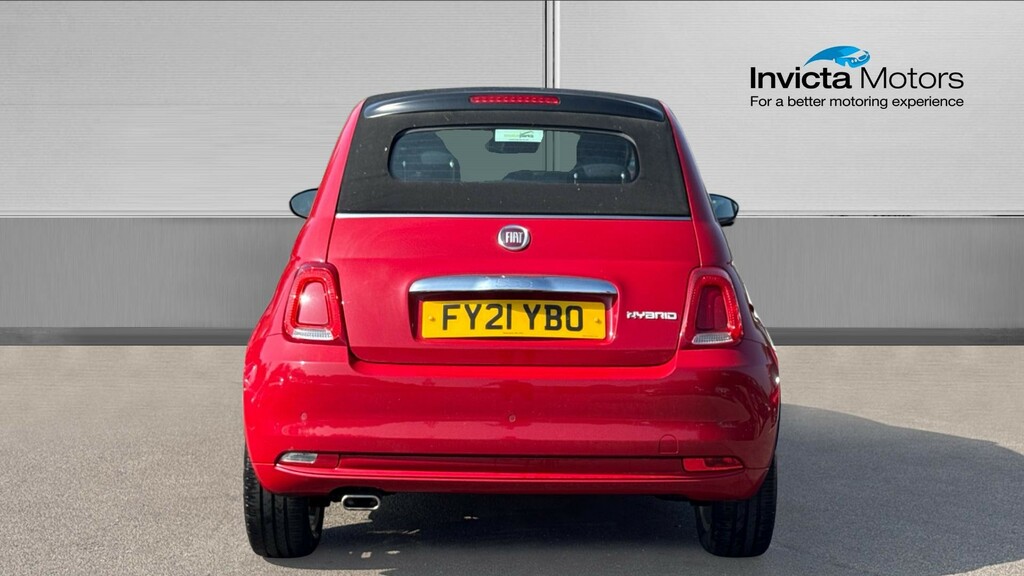 Fiat 500 Lounge Red #4