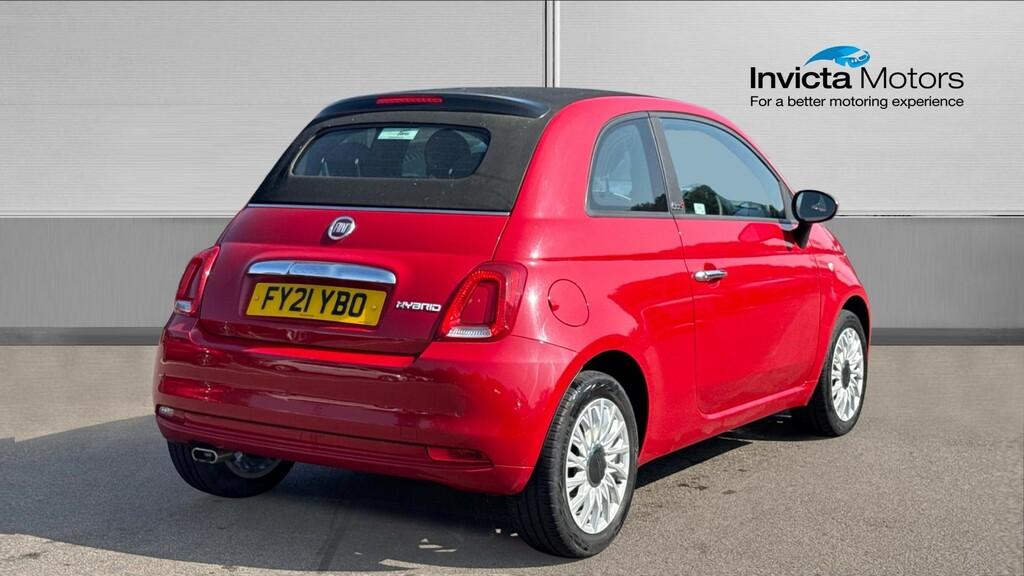 Fiat 500 Lounge Red #3