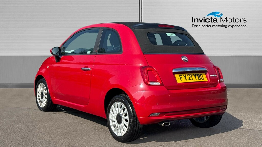 Fiat 500 Lounge Red #5
