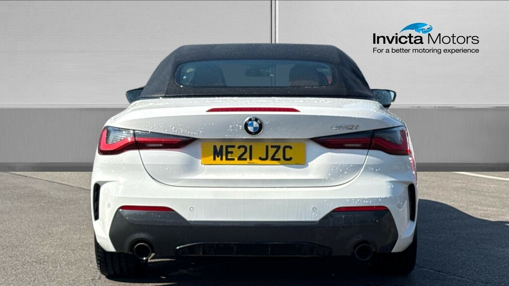 BMW 4 Series M Sport White #4