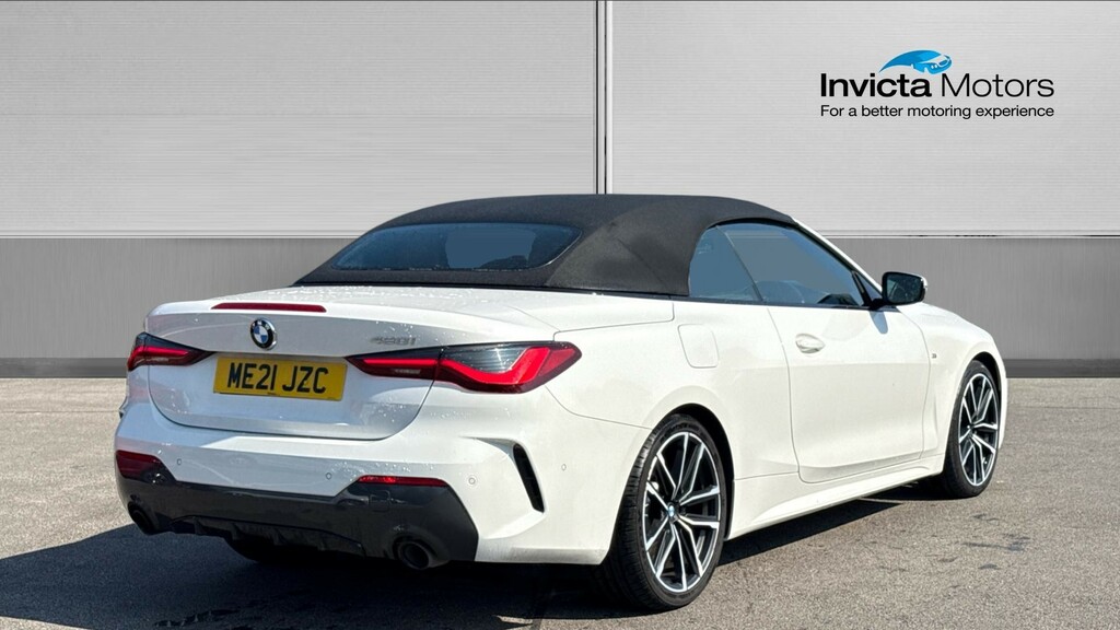 BMW 4 Series M Sport White #3