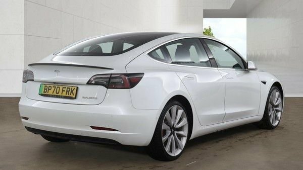 Tesla Model 3 Saloon White #2