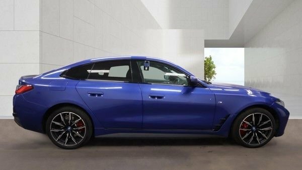 BMW i4 Hatchback Blue #4