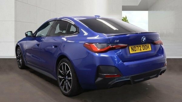 BMW i4 Hatchback Blue #5