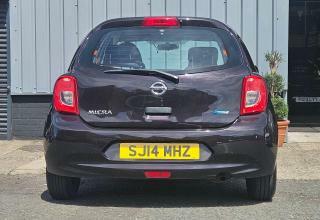 Nissan Micra 1.2 Visia Hatchback Euro 5 80 P Black #4