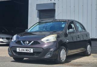 Nissan Micra 1.2 Visia Hatchback Euro 5 80 P Black #5