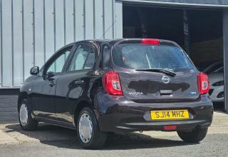 Nissan Micra 1.2 Visia Hatchback Euro 5 80 P Black #2