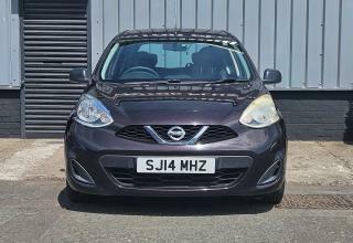 Nissan Micra 1.2 Visia Hatchback Euro 5 80 P Black #3