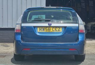 Saab 9-3 1.9 Tid Gpf Linear Se Sportwagon Blue #4