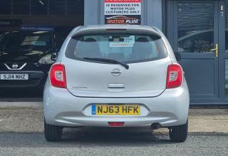 Nissan Micra 1.2 Acenta Hatchback Cvt Euro 5 80 Ps Silver #4