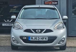 Nissan Micra 1.2 Acenta Hatchback Cvt Euro 5 80 Ps Silver #3