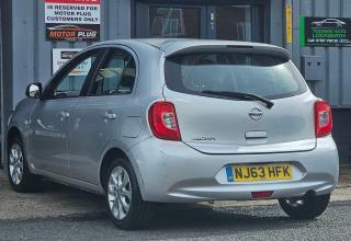Nissan Micra 1.2 Acenta Hatchback Cvt Euro 5 80 Ps Silver #2