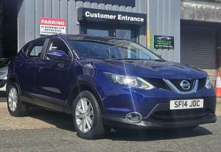 Nissan Qashqai 1.2 Dig-t Acenta Suv 2Wd Euro 5 SF14JDC Blue