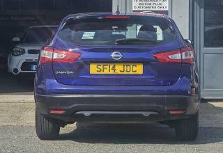 Nissan Qashqai 1.2 Dig-t Acenta Suv 2Wd Euro 5 SF14JDC Blue #4
