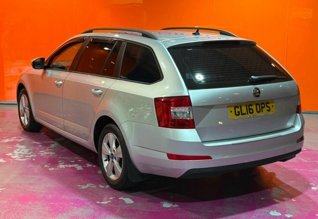 Skoda Octavia 1.6 Tdi Se L Estate Euro 6 S S Silver #3