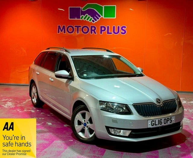 Skoda Octavia 1.6 Tdi Se L Estate Euro 6 S S Silver