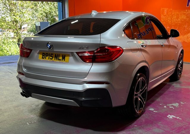 BMW X4 3.0 30D M Sport Suv Xdrive Euro 6 BP15NLM Silver #5