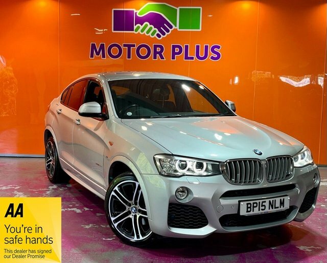 BMW X4 3.0 30D M Sport Suv Xdrive Euro 6 Silver