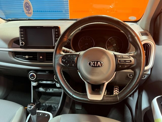 Kia Picanto 1.25 X-line S Hatchback Euro 6 83 White #6