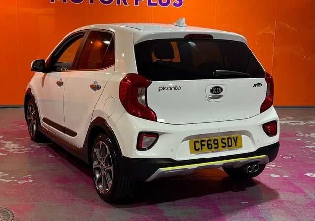 Kia Picanto 1.25 X-line S Hatchback Euro 6 83 White #3
