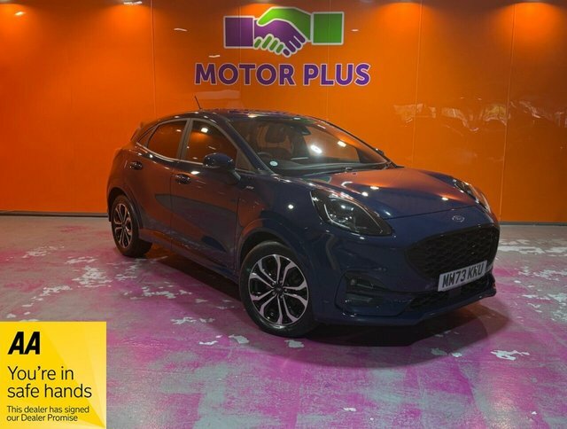 Ford Puma 1.0T Ecoboost Mhev St-line Suv Hybrid M MM73KKU Blue