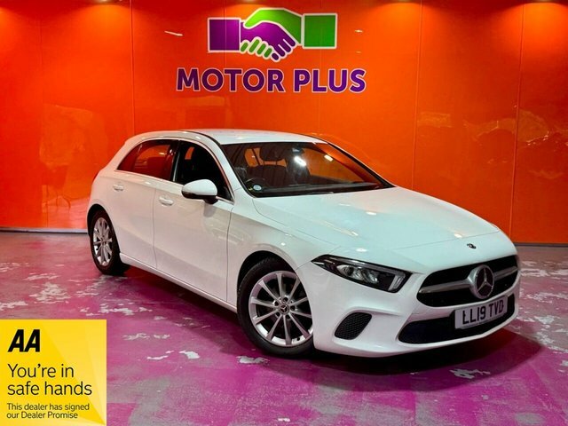 Mercedes-Benz A Class 1.5 A180d Sport Hatchback 7G-dct Euro 6 LL19TVD White