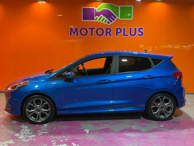Ford Fiesta 1.0T Ecoboost St-line Edition Hatchback KO69YLC Blue #2