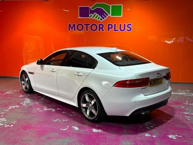 Jaguar XE 2.0D R-sport Saloon Euro 6 S S WU18OCS White #3