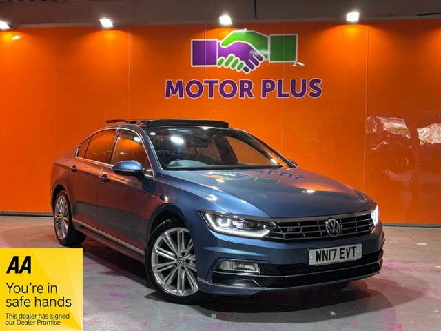 Volkswagen Passat 2.0 Bitdi Bluemotion Tech R-line Saloon Blue